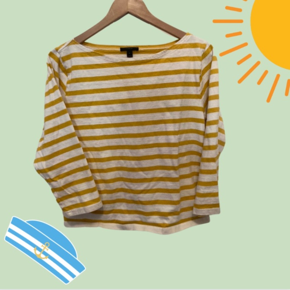 J crew Striped Top